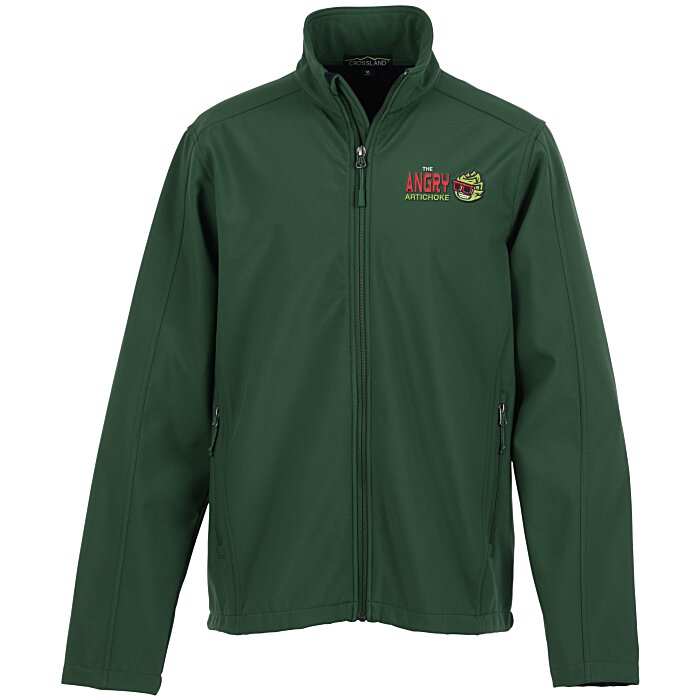 Custom Crossland Soft Shell Jacket - Men's